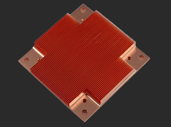 Shoveled-Fin Heat Sink
